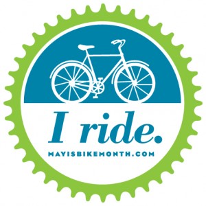 May Is Bike Month Logo